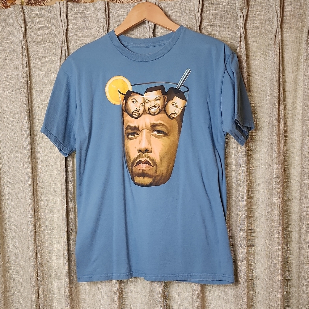 Blue Graphic Men's T-Shirt